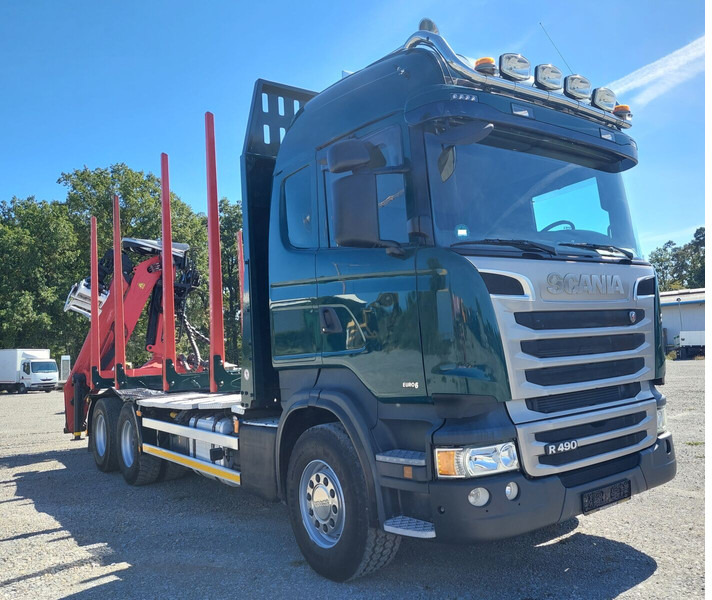 Scania R490 6x4 Euro 6 Kurzholz Palfinger AHK (2) - Metsaveok, Kraanaga veoauto: pilt 5 Scania R490 6x4 Euro 6 Kurzholz Palfinger AHK (2) - Metsaveok, Kraanaga veoauto: pilt 5