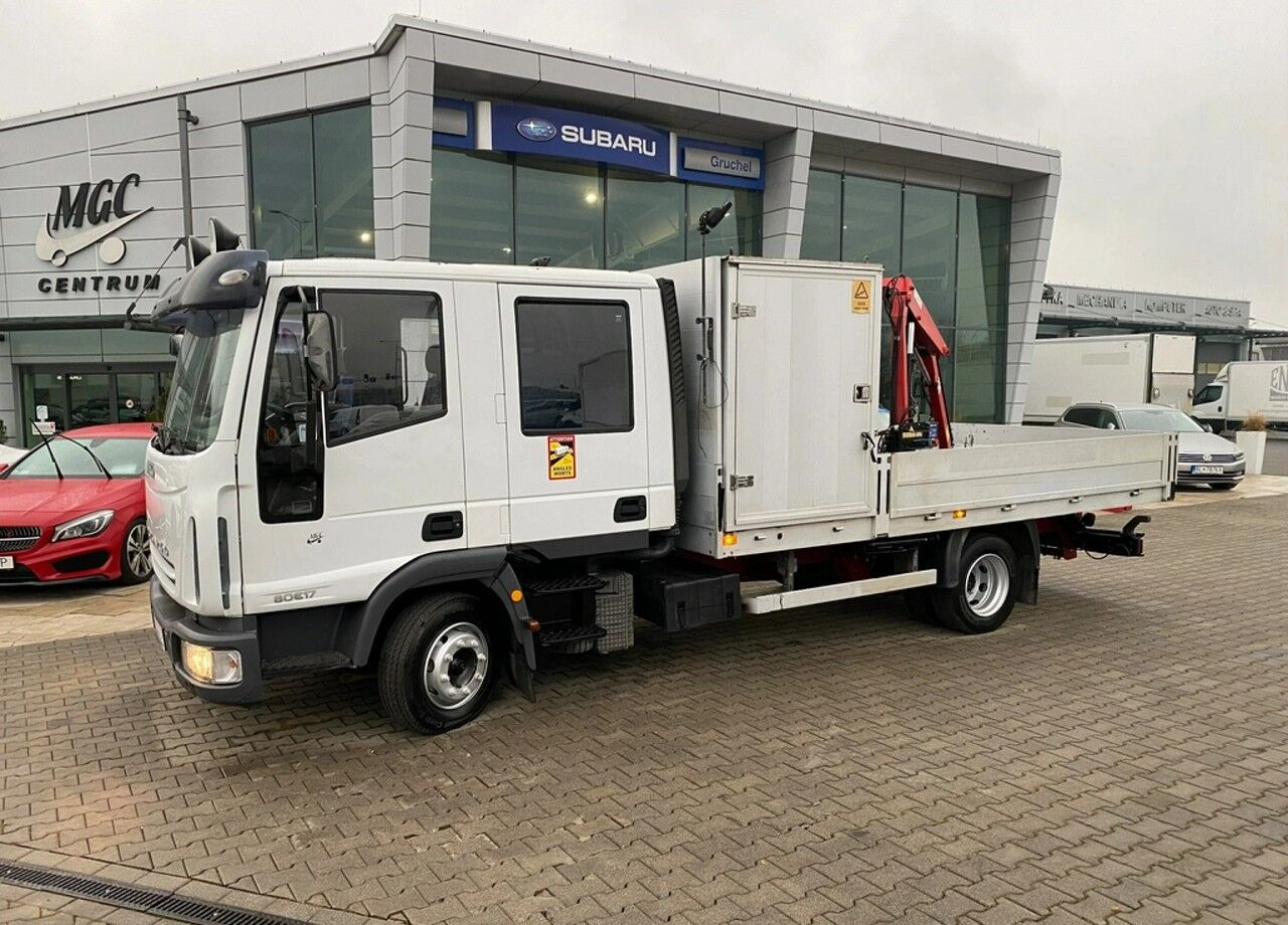 Iveco Eurocargo ML80E17 - Madelveok/ Platvormveok, Kraanaga veoauto: pilt 1 Iveco Eurocargo ML80E17 - Madelveok/ Platvormveok, Kraanaga veoauto: pilt 1