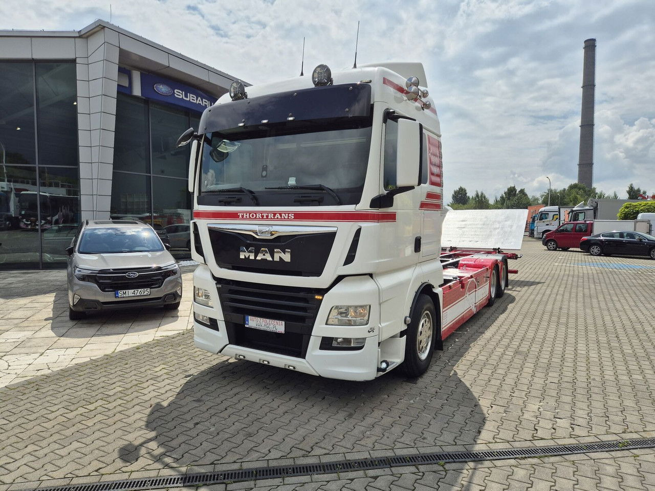 MAN TGX 28 28.420 , 6x2-2 LL / Trailer HFR KM 20 / 1 Owner / E6 /Guaran - Konteinerveduk/ Tõstukiga veoauto: pilt 2 MAN TGX 28 28.420 , 6x2-2 LL / Trailer HFR KM 20 / 1 Owner / E6 /Guaran - Konteinerveduk/ Tõstukiga veoauto: pilt 2