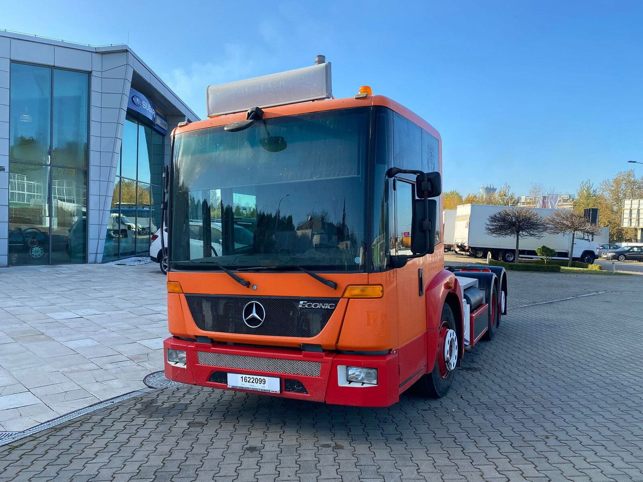 Mercedes-Benz Eqonic 2628 - 1 Owner - Euro6 - LOW KM - Kabiinišassiiga veoauto: pilt 1 Mercedes-Benz Eqonic 2628 - 1 Owner - Euro6 - LOW KM - Kabiinišassiiga veoauto: pilt 1