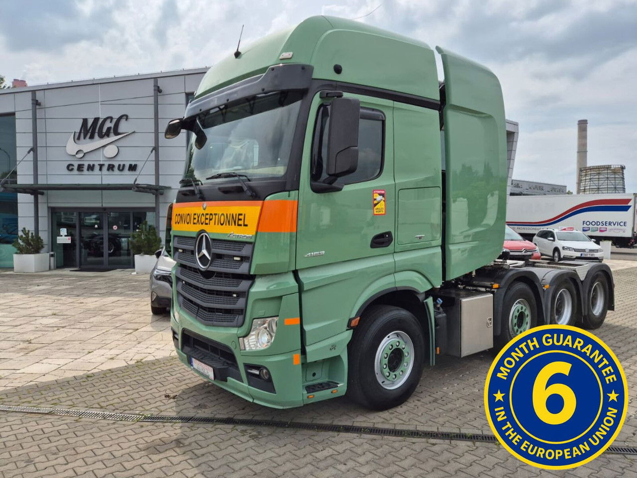 Mercedes-Benz Actros 4163 8X4 / 1 Owner / LOW KM / Super Condition - Sadulveok: pilt 1 Mercedes-Benz Actros 4163 8X4 / 1 Owner / LOW KM / Super Condition - Sadulveok: pilt 1