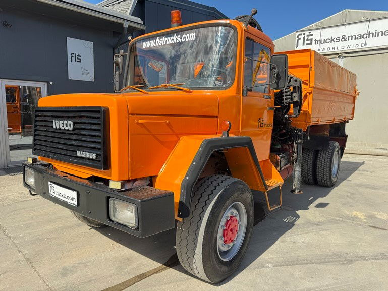 Iveco 160-23 4x4 tipper - crane 9m - Kallurauto: pilt 1 Iveco 160-23 4x4 tipper - crane 9m - Kallurauto: pilt 1
