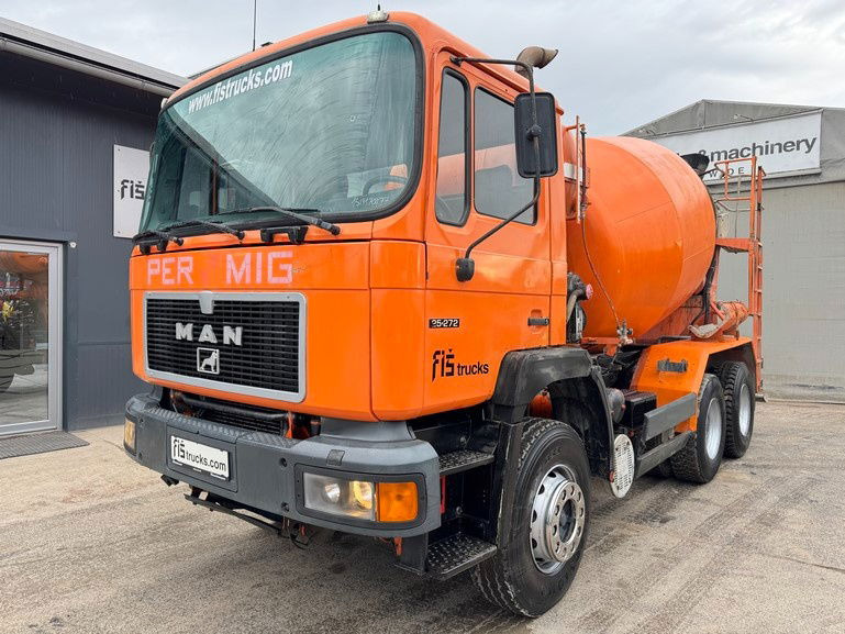 MAN 26.272 6x4 mixer - 7M3 - full spring - Autobetoonisegisti: pilt 1 MAN 26.272 6x4 mixer - 7M3 - full spring - Autobetoonisegisti: pilt 1