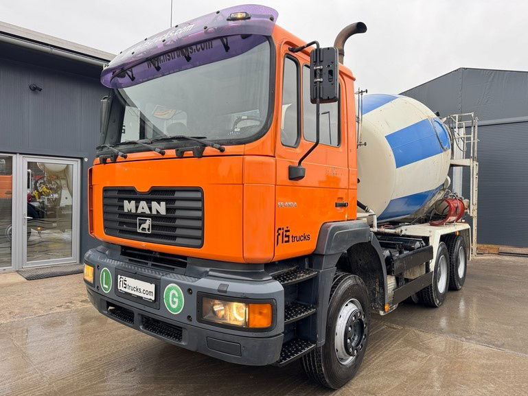 MAN 27.414 FE 410A 6x4 stetter - 7m3 - euro 3 - Autobetoonisegisti: pilt 1 MAN 27.414 FE 410A 6x4 stetter - 7m3 - euro 3 - Autobetoonisegisti: pilt 1