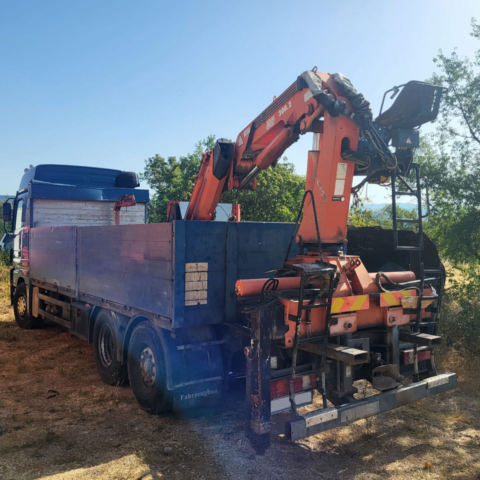 Mercedes-Benz Actros 2546 L 6x2 stake body - crane Atlas 200.2 - Madelveok/ Platvormveok, Kraanaga veoauto: pilt 4 Mercedes-Benz Actros 2546 L 6x2 stake body - crane Atlas 200.2 - Madelveok/ Platvormveok, Kraanaga veoauto: pilt 4