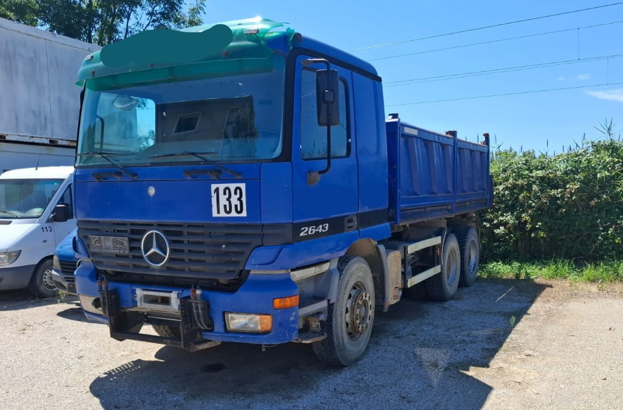 Mercedes-Benz Actros 2643 K 6x4 meiller tipper - Kallurauto: pilt 1 Mercedes-Benz Actros 2643 K 6x4 meiller tipper - Kallurauto: pilt 1