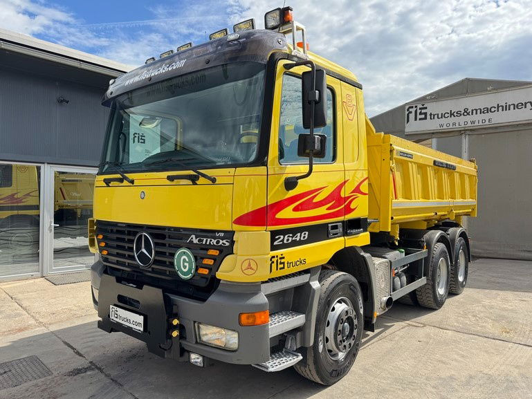 Mercedes-Benz Actros 2648 K 6X4 meiller bordmatic - air condition - Kallurauto: pilt 1 Mercedes-Benz Actros 2648 K 6X4 meiller bordmatic - air condition - Kallurauto: pilt 1