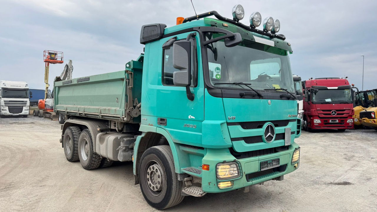Mercedes-Benz Actros 2655 6x4 meiller bordmatic tipper - retarder - V8 - Kallurauto: pilt 3 Mercedes-Benz Actros 2655 6x4 meiller bordmatic tipper - retarder - V8 - Kallurauto: pilt 3