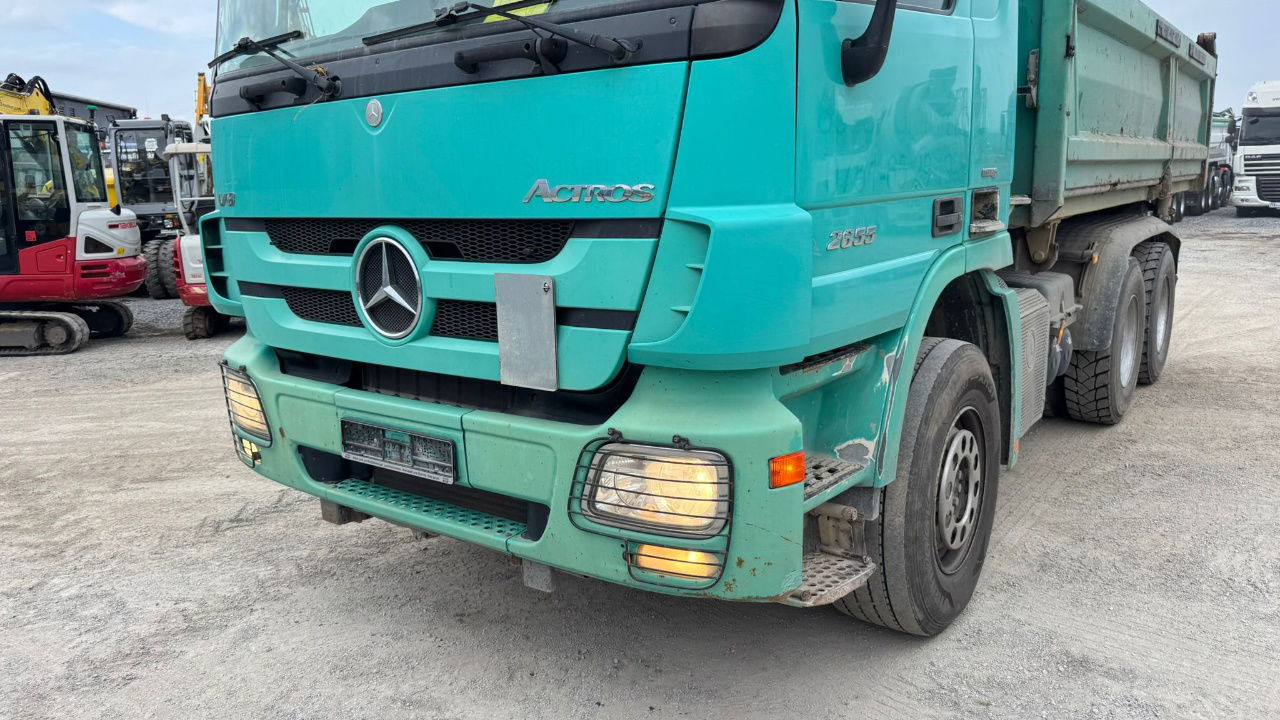 Mercedes-Benz Actros 2655 6x4 meiller bordmatic tipper - retarder - V8 - Kallurauto: pilt 2 Mercedes-Benz Actros 2655 6x4 meiller bordmatic tipper - retarder - V8 - Kallurauto: pilt 2