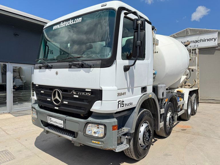 Mercedes-Benz Actros 3241 8x4 mixer 9m3 - Autobetoonisegisti: pilt 1 Mercedes-Benz Actros 3241 8x4 mixer 9m3 - Autobetoonisegisti: pilt 1