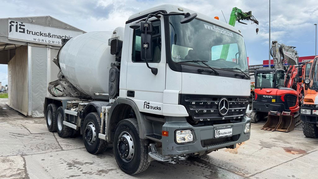 Mercedes-Benz Actros 3241 8x4 mixer 9m3 - Autobetoonisegisti: pilt 3 Mercedes-Benz Actros 3241 8x4 mixer 9m3 - Autobetoonisegisti: pilt 3