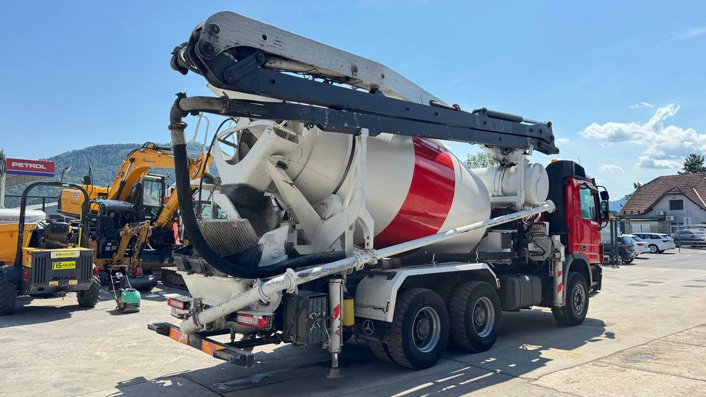 Mercedes-Benz Actros 3341 6x4 7m3 + 24m Cifa - Autobetoonisegisti: pilt 5 Mercedes-Benz Actros 3341 6x4 7m3 + 24m Cifa - Autobetoonisegisti: pilt 5