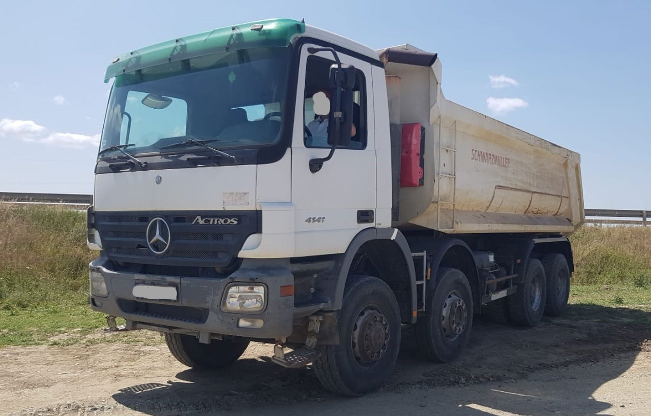 Mercedes-Benz Actros 4141 K 8x6 schwarzmuller mulda tipper - Kallurauto: pilt 1 Mercedes-Benz Actros 4141 K 8x6 schwarzmuller mulda tipper - Kallurauto: pilt 1