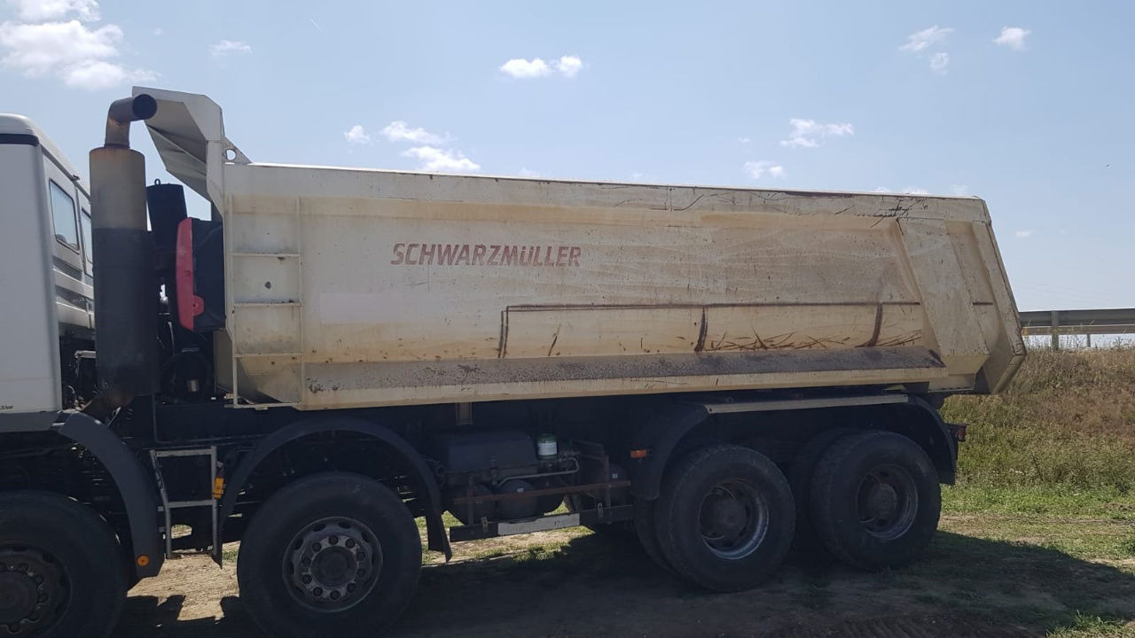 Mercedes-Benz Actros 4141 K 8x6 schwarzmuller mulda tipper - Kallurauto: pilt 3 Mercedes-Benz Actros 4141 K 8x6 schwarzmuller mulda tipper - Kallurauto: pilt 3