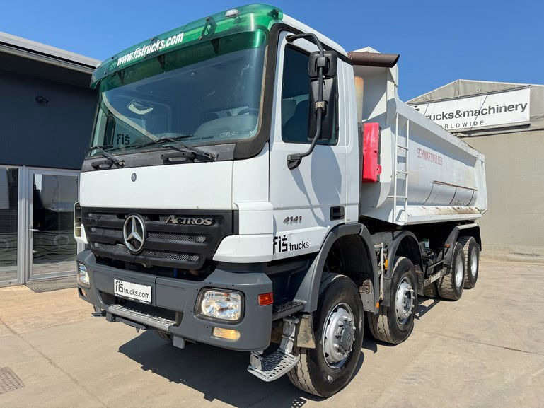 Mercedes-Benz Actros 4141 K 8x6 schwarzmuller mulda tipper - Kallurauto: pilt 1 Mercedes-Benz Actros 4141 K 8x6 schwarzmuller mulda tipper - Kallurauto: pilt 1