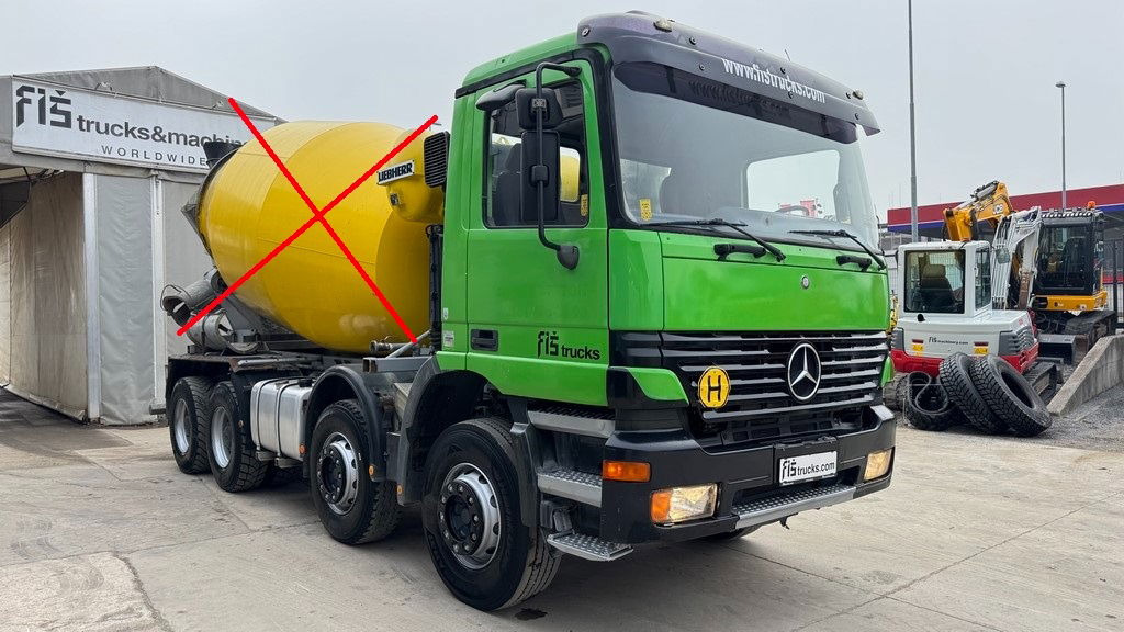 Mercedes-Benz Actros 4143 8x4 chassis - big axle - Kabiinišassiiga veoauto: pilt 3 Mercedes-Benz Actros 4143 8x4 chassis - big axle - Kabiinišassiiga veoauto: pilt 3