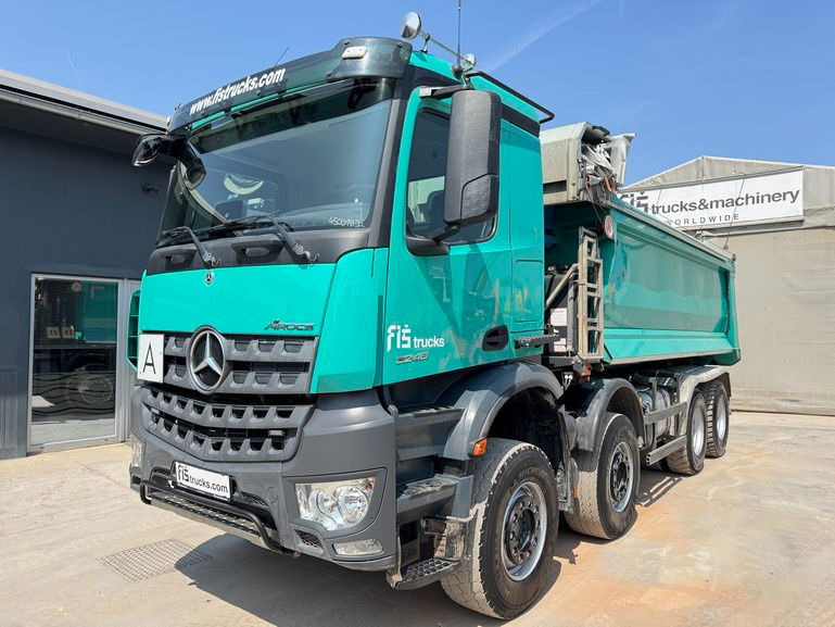Mercedes-Benz Arocs 3248 8X4 mulda tipper - electric taurpaulin - Kallurauto: pilt 1 Mercedes-Benz Arocs 3248 8X4 mulda tipper - electric taurpaulin - Kallurauto: pilt 1