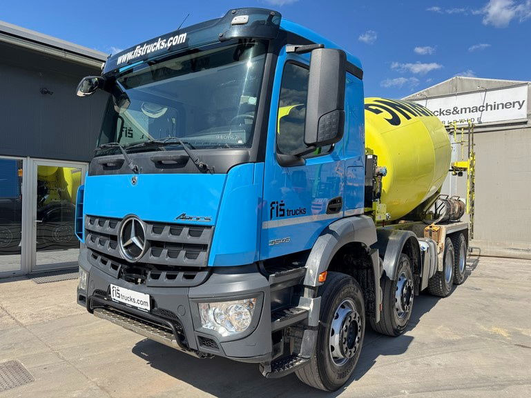 Mercedes-Benz Arocs 3543 8x4 schwing mixer 9m3 - Autobetoonisegisti: pilt 1 Mercedes-Benz Arocs 3543 8x4 schwing mixer 9m3 - Autobetoonisegisti: pilt 1