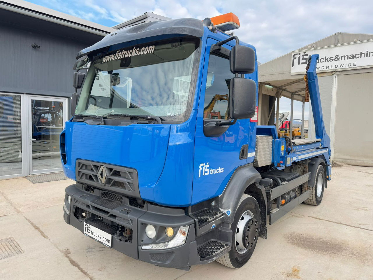 Renault 16.280 4X2 meiller absetz tipper - Konteinerveduk/ Tõstukiga veoauto: pilt 1 Renault 16.280 4X2 meiller absetz tipper - Konteinerveduk/ Tõstukiga veoauto: pilt 1