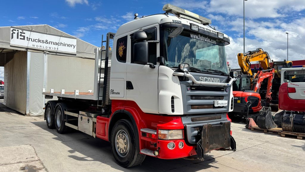 Scania R400 6x4 abroll tipper + plato - Konteinerveduk/ Tõstukiga veoauto: pilt 3 Scania R400 6x4 abroll tipper + plato - Konteinerveduk/ Tõstukiga veoauto: pilt 3