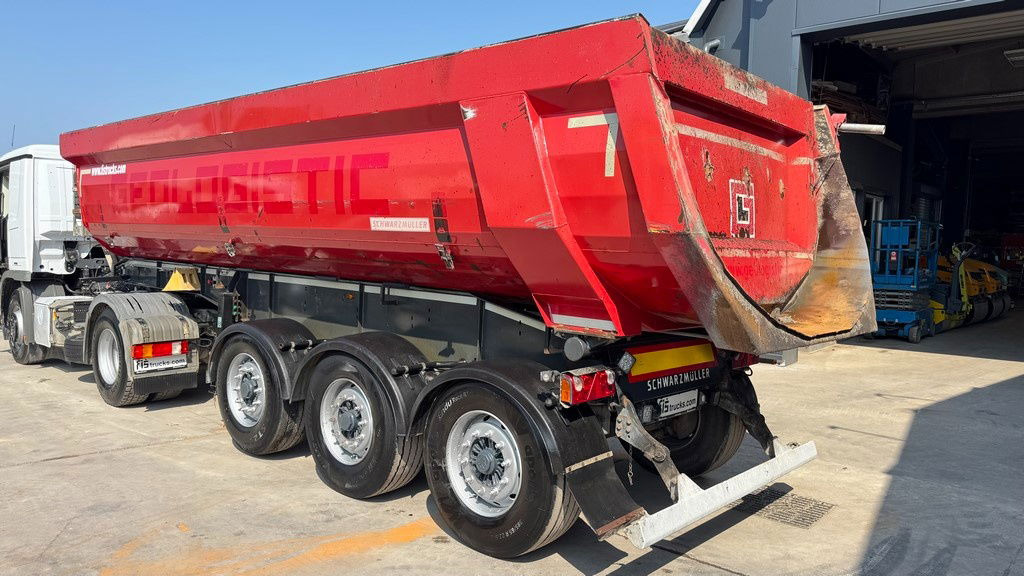 Schwarzmüller 3-Axle Tipper Trailer - hardox - Kallur-poolhaagis: pilt 5 Schwarzmüller 3-Axle Tipper Trailer - hardox - Kallur-poolhaagis: pilt 5