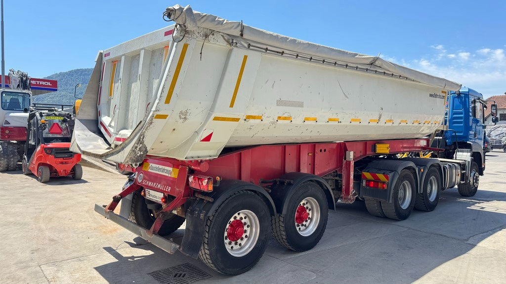 Schwarzmüller K202 2-Axle Tipper - Taurpaulin - Kallur-poolhaagis: pilt 3 Schwarzmüller K202 2-Axle Tipper - Taurpaulin - Kallur-poolhaagis: pilt 3