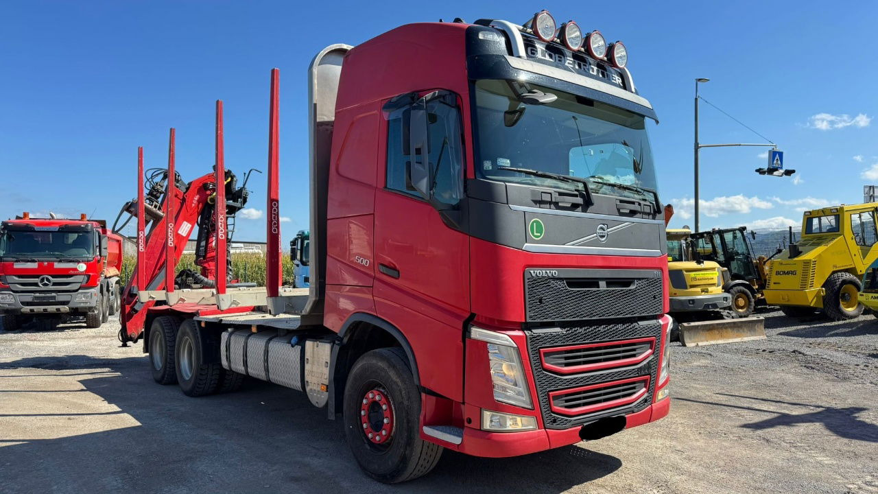 Volvo FH 500 500 6x4 forest truck - Epsilon 110Z - scissors - Konteinerveduk/ Tõstukiga veoauto: pilt 3 Volvo FH 500 500 6x4 forest truck - Epsilon 110Z - scissors - Konteinerveduk/ Tõstukiga veoauto: pilt 3