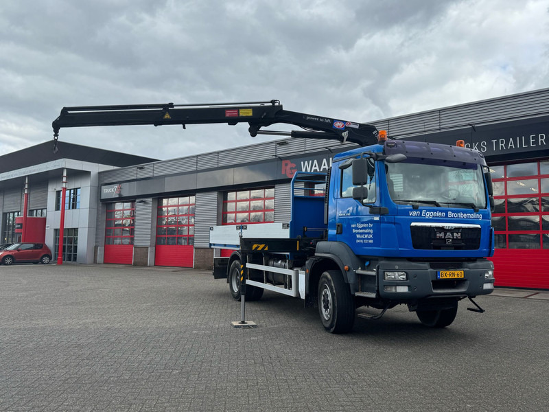 MAN TGM 18-290 4x4 Kraan met Open laadbak HMF Kraan 13 T - Kraanaga veoauto: pilt 5 MAN TGM 18-290 4x4 Kraan met Open laadbak HMF Kraan 13 T - Kraanaga veoauto: pilt 5
