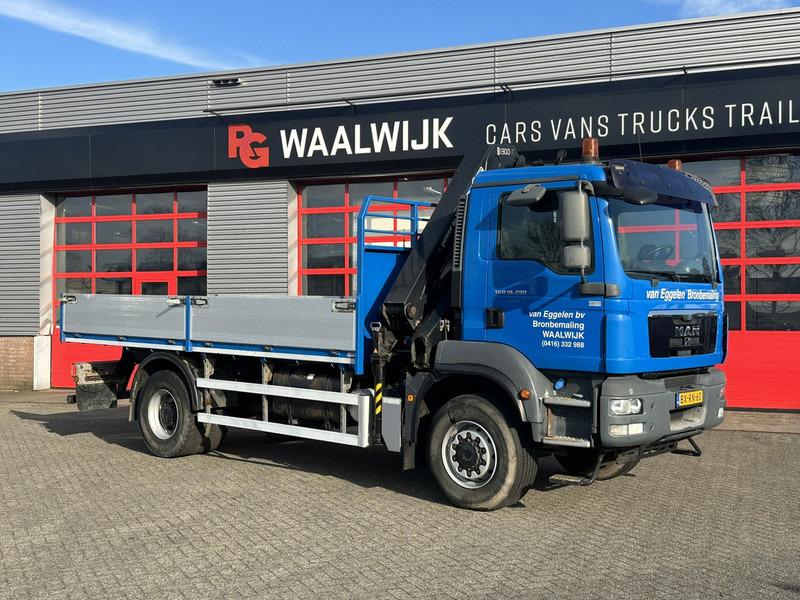 MAN TGM 18-290 4x4 Kraan met Open laadbak HMF Kraan 13 T - Kraanaga veoauto: pilt 3 MAN TGM 18-290 4x4 Kraan met Open laadbak HMF Kraan 13 T - Kraanaga veoauto: pilt 3
