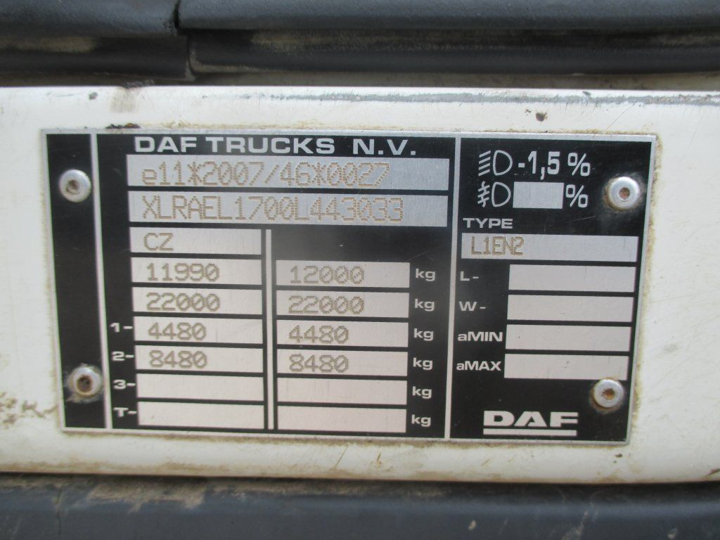 Konkstõstukiga veoauto DAF LF 12.250: pilt 14
