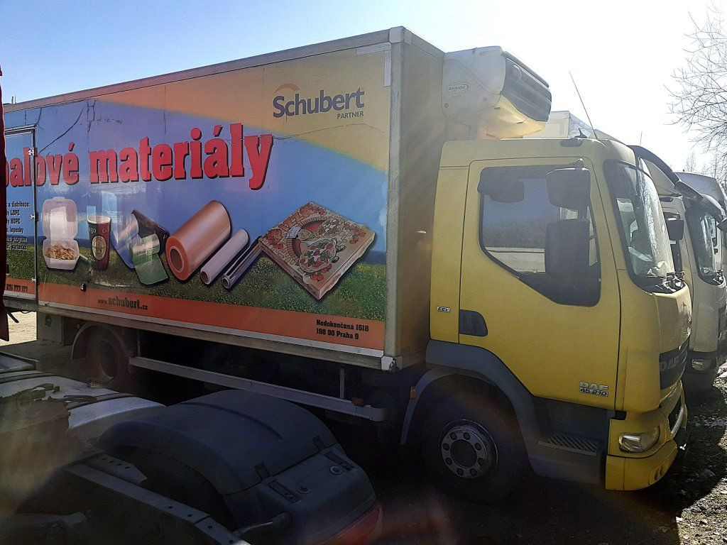 DAF LF45.210 mit Carrier Motorschaden engineproblem - Külmutiga veoauto: pilt 1 DAF LF45.210 mit Carrier Motorschaden engineproblem - Külmutiga veoauto: pilt 1