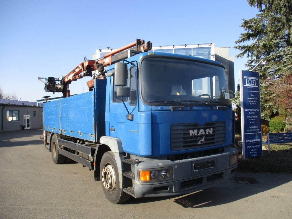 MAN 12.284 EURO 2 ATLAS - Kraanaga veoauto: pilt 2 MAN 12.284 EURO 2 ATLAS - Kraanaga veoauto: pilt 2