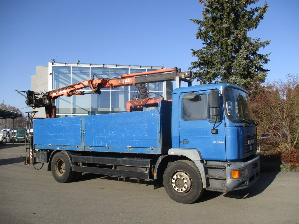 MAN 12.284 EURO 2 ATLAS - Kraanaga veoauto: pilt 3 MAN 12.284 EURO 2 ATLAS - Kraanaga veoauto: pilt 3