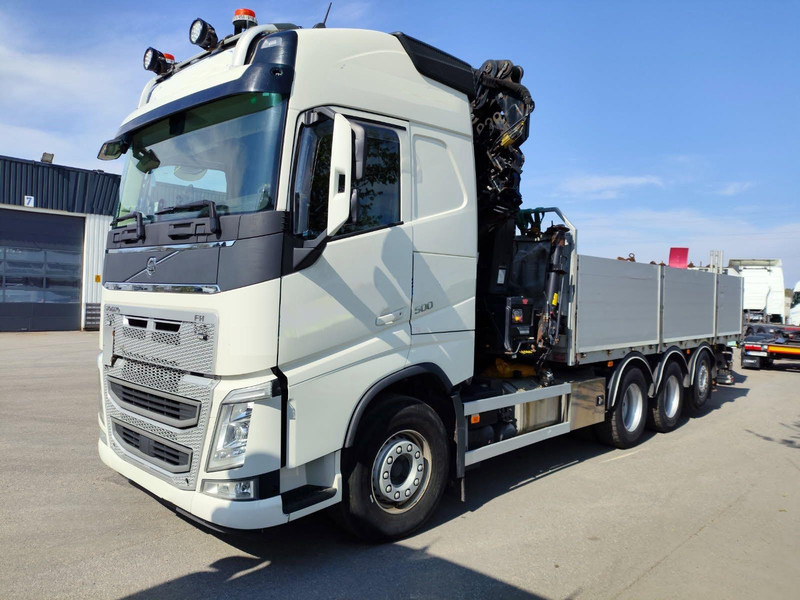 Volvo FH 500 | 8X4 | HIAB 408 E-6 | JIB 70X-4 | TULOSSA - Madelveok/ Platvormveok, Kraanaga veoauto: pilt 1 Volvo FH 500 | 8X4 | HIAB 408 E-6 | JIB 70X-4 | TULOSSA - Madelveok/ Platvormveok, Kraanaga veoauto: pilt 1
