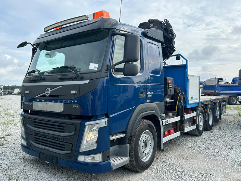 Volvo FM 460 8x2*6 | Hiab 302E-6 | TULOSSA - Madelveok/ Platvormveok, Kraanaga veoauto: pilt 1 Volvo FM 460 8x2*6 | Hiab 302E-6 | TULOSSA - Madelveok/ Platvormveok, Kraanaga veoauto: pilt 1