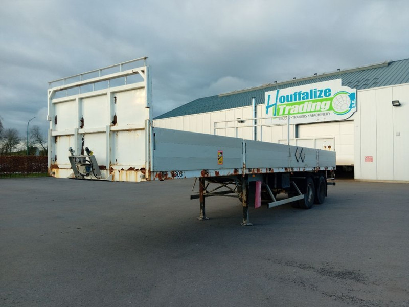Trailor 2 axles / Full steel - rail side/ridelles - Platvorm/ Madelpoolhaagis: pilt 1 Trailor 2 axles / Full steel - rail side/ridelles - Platvorm/ Madelpoolhaagis: pilt 1