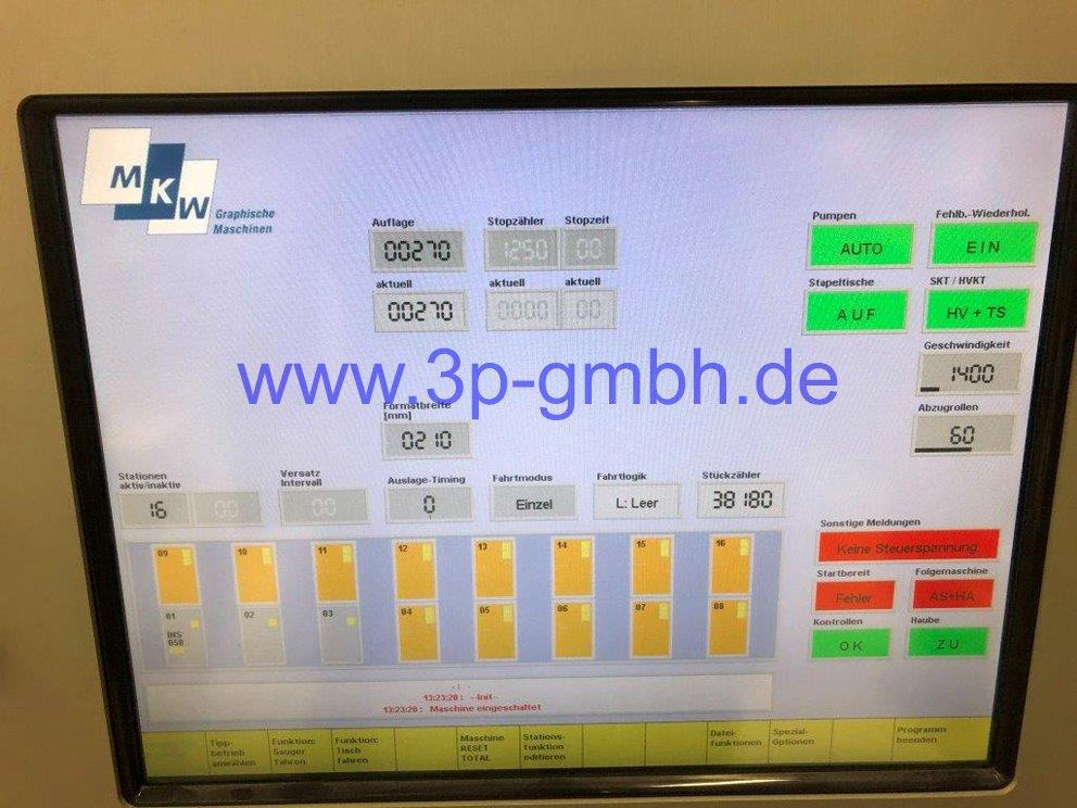 Trükimasin 16 stations Calendar Gathering Machine MKW Rapid UT 16/B3/GS: pilt 8
