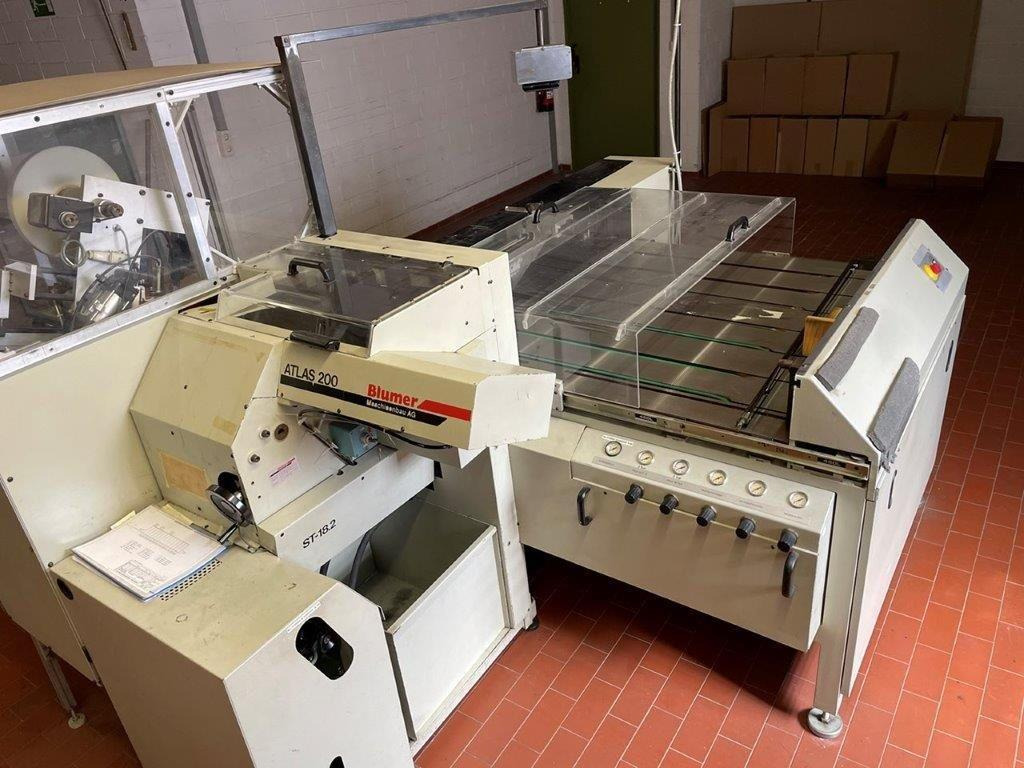 Blumer Atlas 200 label punch with Strip feeder and tape unit SE 18.4 - Trükimasin: pilt 1 Blumer Atlas 200 label punch with Strip feeder and tape unit SE 18.4 - Trükimasin: pilt 1