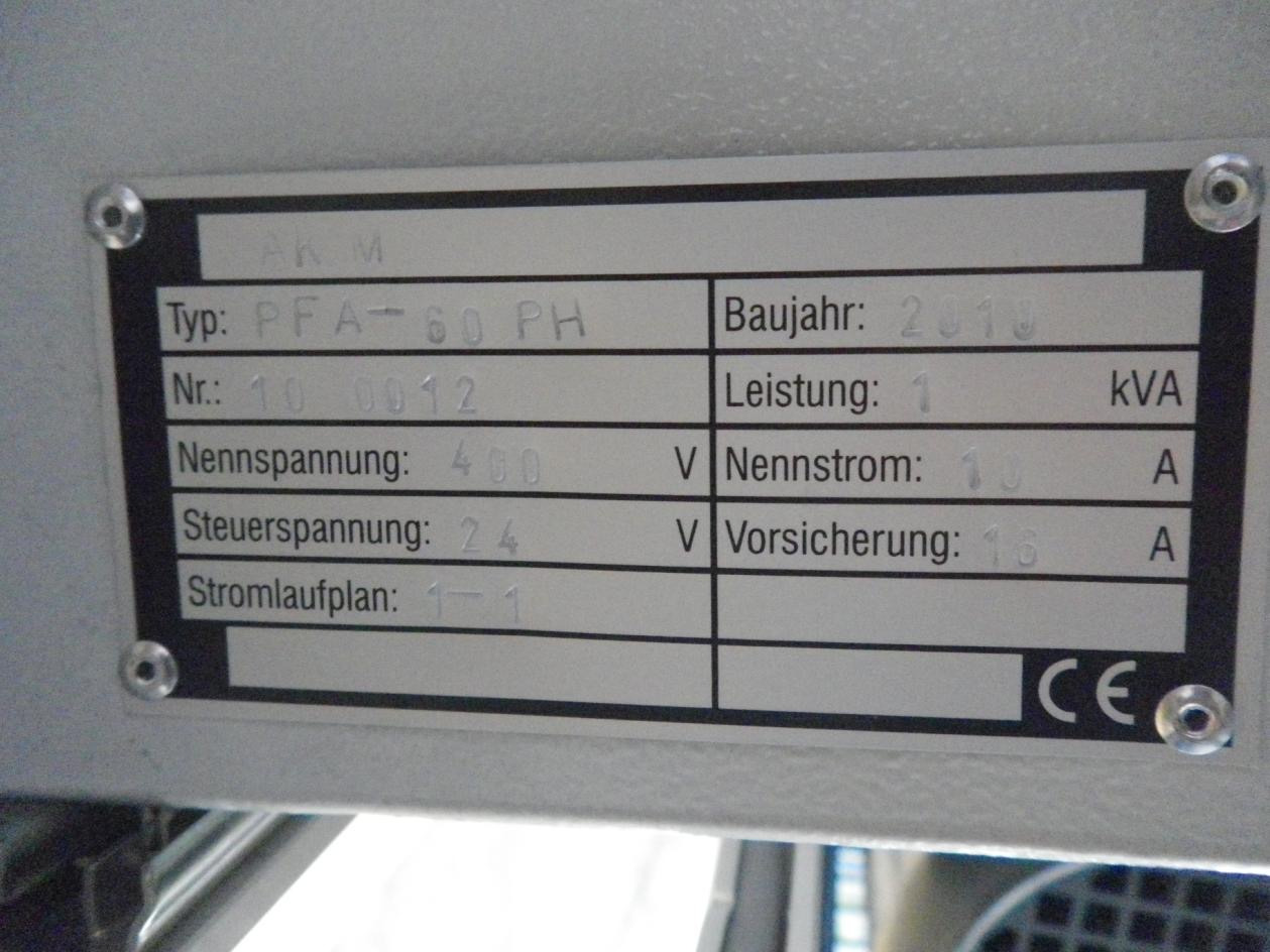 Flat pile delivery AKM PSA 60 Pharma with press - Trükimasin: pilt 4 Flat pile delivery AKM PSA 60 Pharma with press - Trükimasin: pilt 4