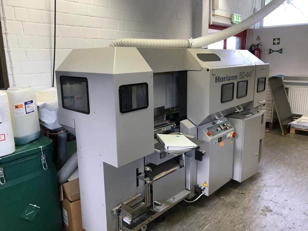 Four Clamp Perfect binder Horizon BQ 440 - Köitmismasin: pilt 1 Four Clamp Perfect binder Horizon BQ 440 - Köitmismasin: pilt 1