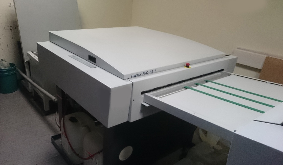 Glunz & Jensen Raptor Pro 85 Thermal Plate Development - Trükimasin: pilt 1 Glunz & Jensen Raptor Pro 85 Thermal Plate Development - Trükimasin: pilt 1