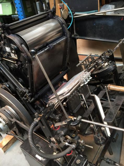 Heidelberg GT A3 automatic platen printer - Trükimasin: pilt 5 Heidelberg GT A3 automatic platen printer - Trükimasin: pilt 5