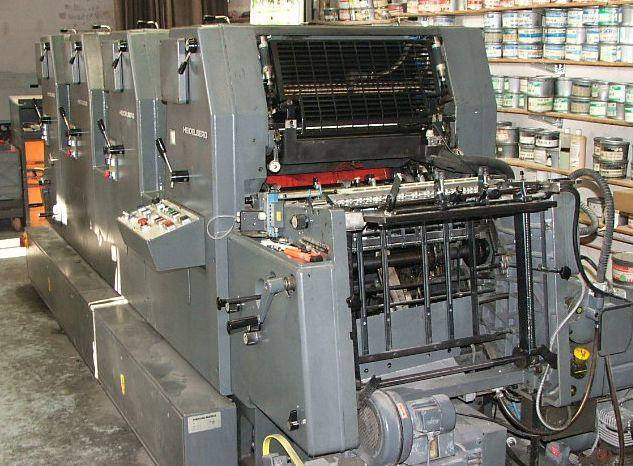 Heidelberg GTOVP-52 four-color offset press - Ofsettrükimasin: pilt 1 Heidelberg GTOVP-52 four-color offset press - Ofsettrükimasin: pilt 1