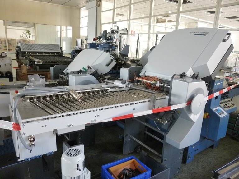 Heidelberg Stahlfolder PFH-82 pallet feeder with SSP-82 slitter shaft station - Voltimismasin: pilt 4 Heidelberg Stahlfolder PFH-82 pallet feeder with SSP-82 slitter shaft station - Voltimismasin: pilt 4