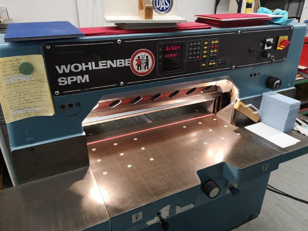 High-speed cutter Wohlenberg WP 76 SPM - Paberi lõikamise masin: pilt 1 High-speed cutter Wohlenberg WP 76 SPM - Paberi lõikamise masin: pilt 1