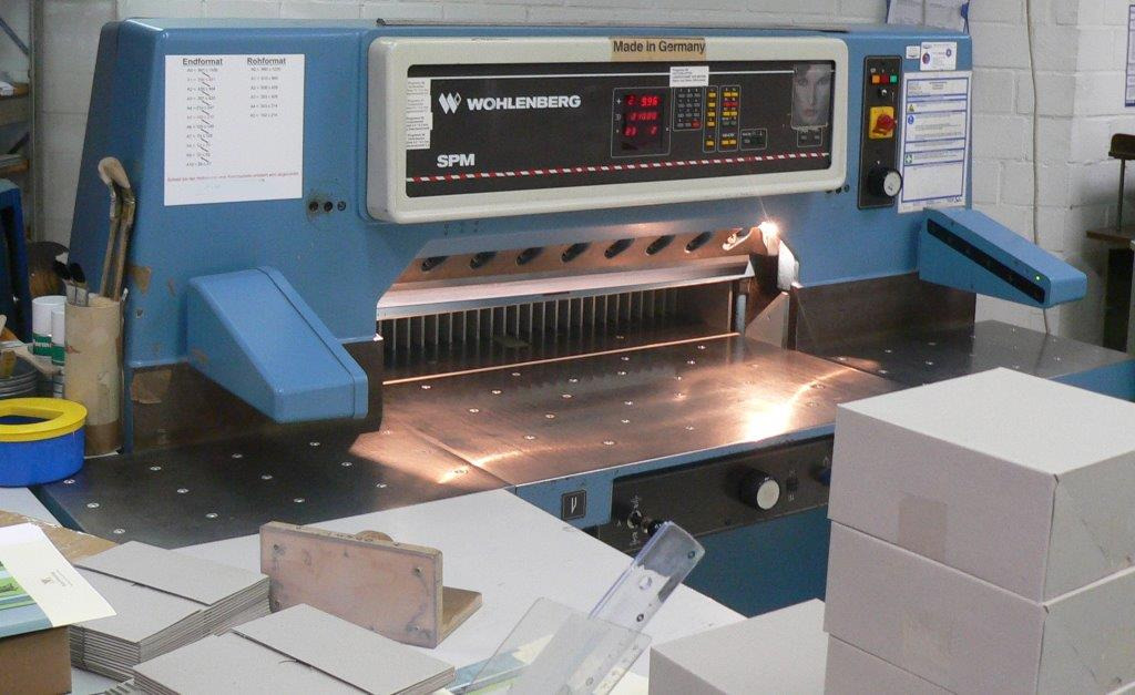 High-speed cutter Wohlenberg WP 92 SPM - Paberi lõikamise masin: pilt 3 High-speed cutter Wohlenberg WP 92 SPM - Paberi lõikamise masin: pilt 3