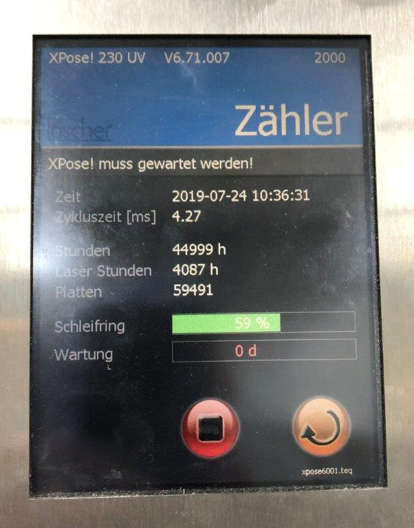 Trükimasin Lüscher XPose 230 UV CtP system: pilt 7 Trükimasin Lüscher XPose 230 UV CtP system: pilt 7