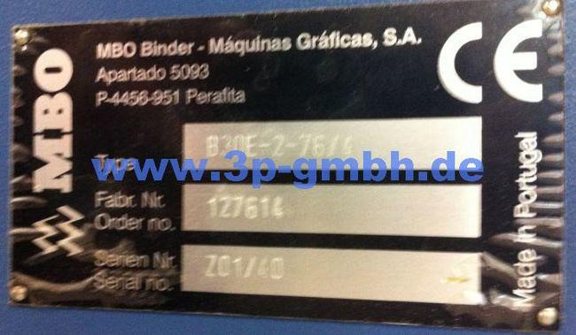 Trükimasin MBO B 30-76-4 second buckle plate folding unit: pilt 6