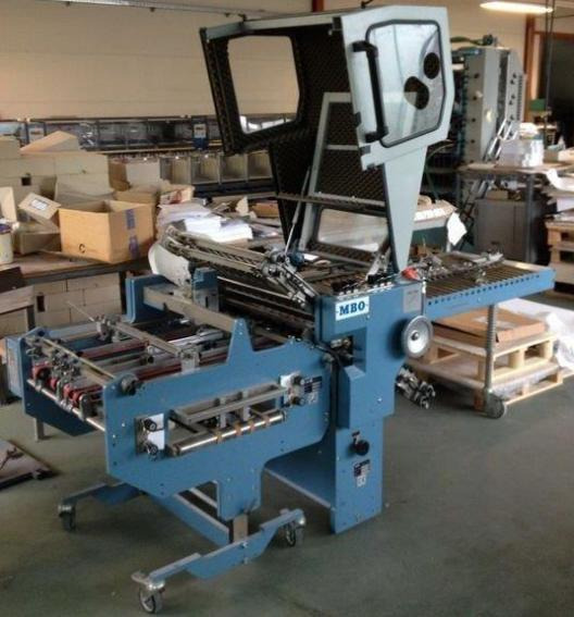 Trükimasin MBO T-500-4-3X-F with SA 530 buckle plate folder: pilt 6