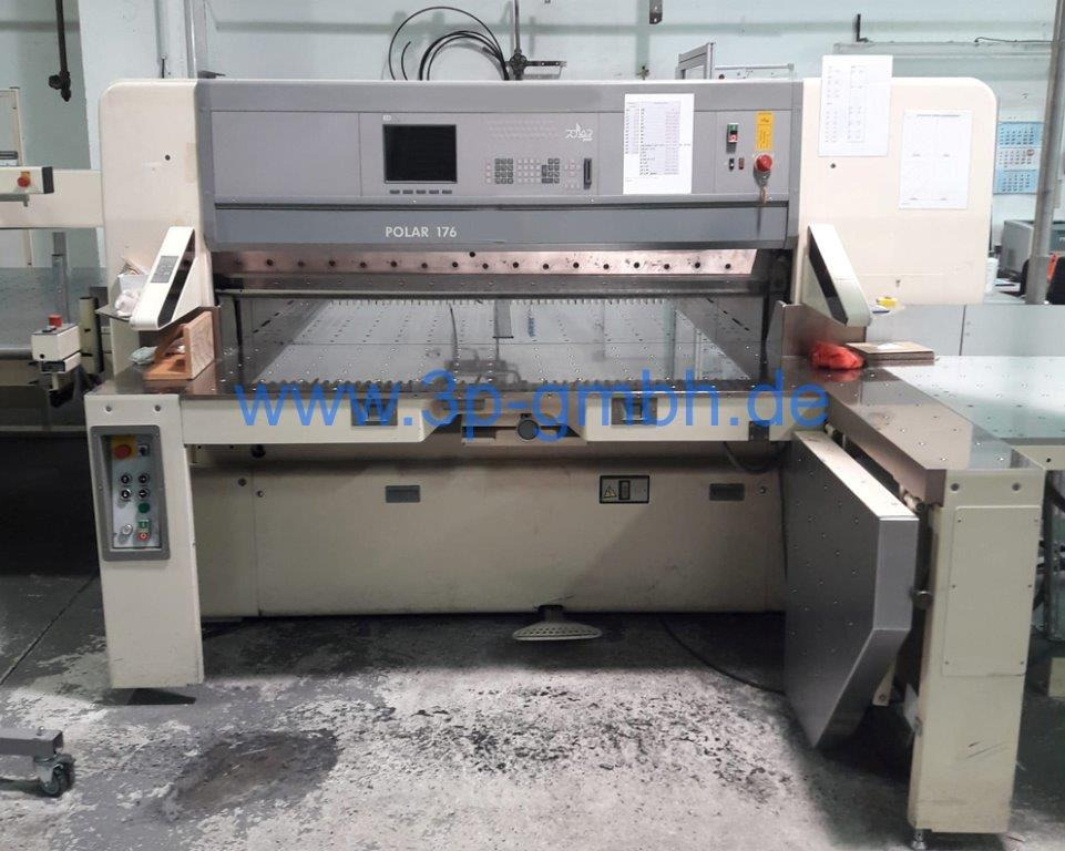 POLAR large format high-speed cutter 176 ED with loading transomat Polar TR 185-BL-7 - Paberi lõikamise masin: pilt 1 POLAR large format high-speed cutter 176 ED with loading transomat Polar TR 185-BL-7 - Paberi lõikamise masin: pilt 1